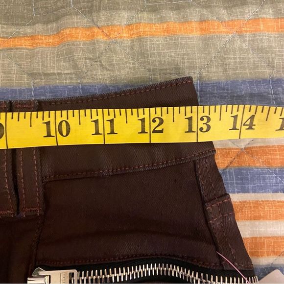 NWT 7 For Mankind coated skirt size 25 - Picture 9 of 12